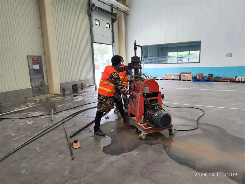 杨浦厂房地面下沉塌陷注浆加固施工